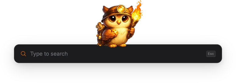 Launcher with Snappy in default centered mode wearing a costume